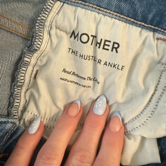 MOTHER jeans the hustler ankle mid rise size 27 NWT - Picture 14 of 16